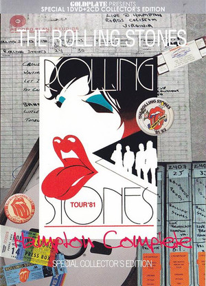 THE ROLLING STONES - HAMPTON COMPLETE [SPECIAL COLLECTOR'S EDITION] (2CD+DVD) GOLDPLATE
