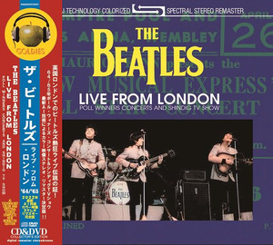 THE BEATLES - LIVE FROM LONDON [POLL WINNERS CONCERTS AND SHINDIG TV SHOW] (1CD+1DVD) GOLDIES