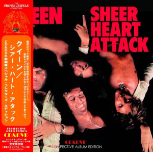 QUEEN - SHEER HEART ATTACK PROSPECTIVE ALBUM EDITION (CD+DVD) CROWN JEWELS