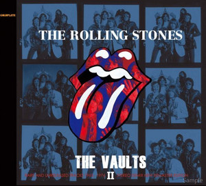 THE ROLLING STONES - THE VAULTS II : RARE AND UNRELEASED TRACKS 1963-1974 REMASTERS EDITION (2CD) GOLDPLATE