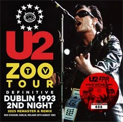U2 - DEFINITIVE DUBLIN 1993 2nd NIGHT : 2025 REMASTER & REMIX (2CD) WARDOUR