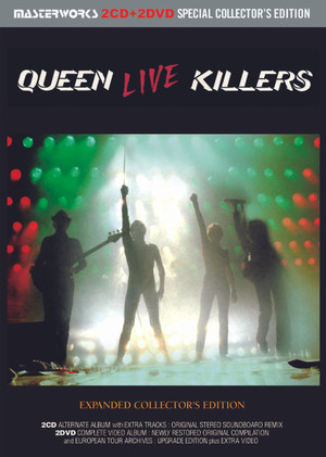 QUEEN - LIVE KILLERS  EXPANDED COLLECTOR'S EDITION (2CD+2DVD) MASTERWORKS
