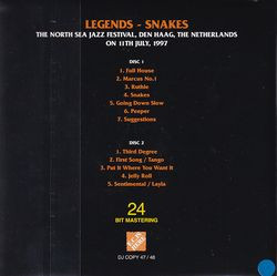 LEGENDS - SNAKES (2CD) E.C. IS HERE