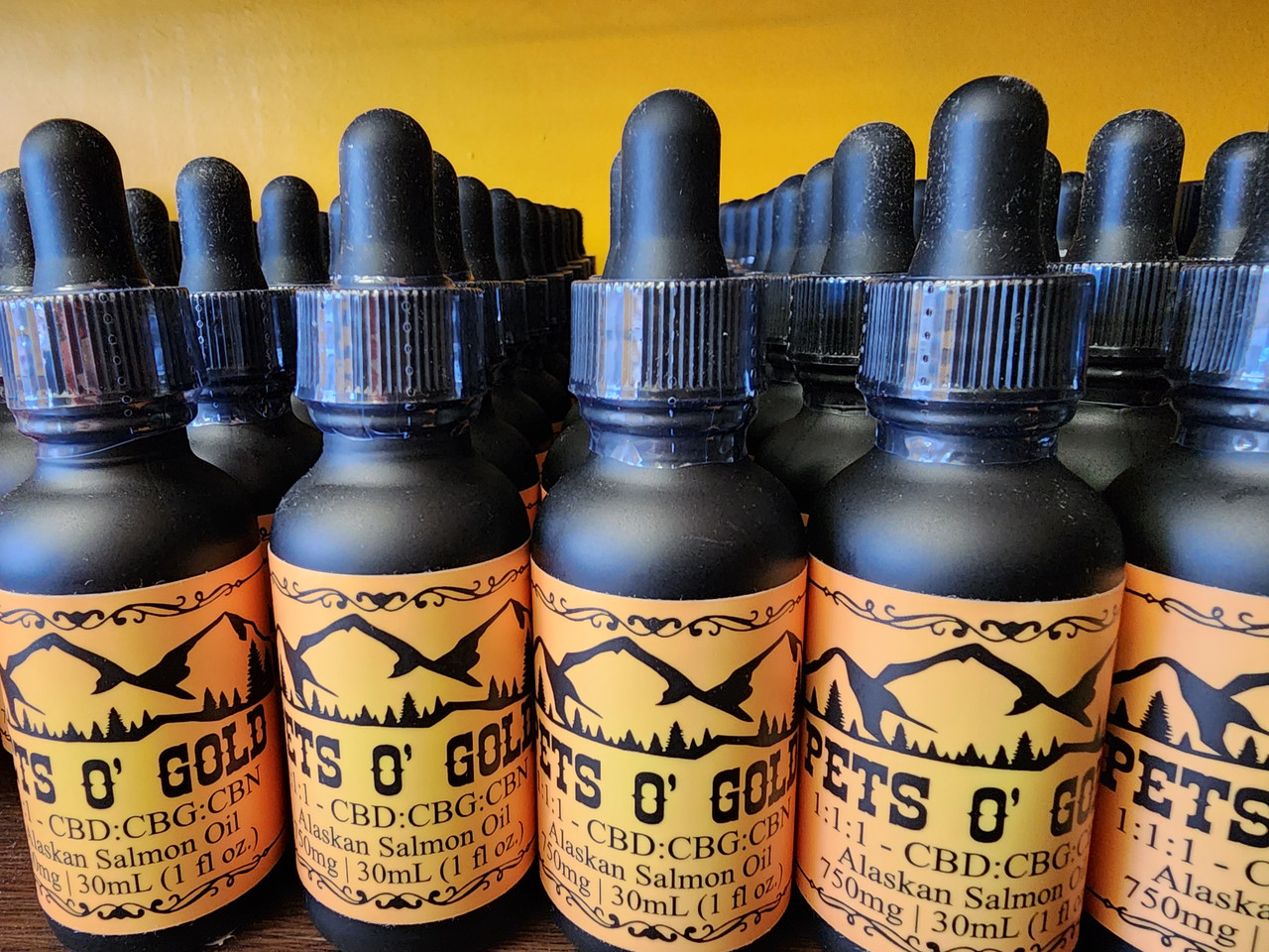 O' Gold - Pets - 1:1:1 Dropper - CBD:CBG:CBN (750mg)