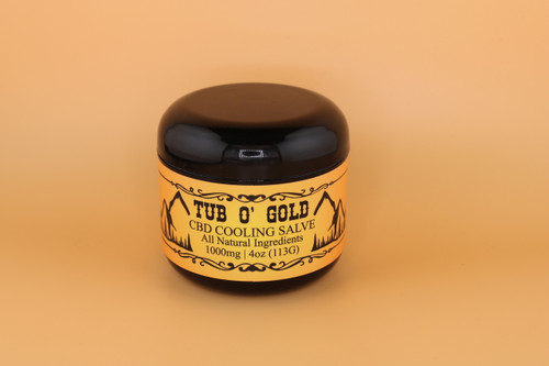 O' Gold - Tub - 1000mg CBD Topical Salve
