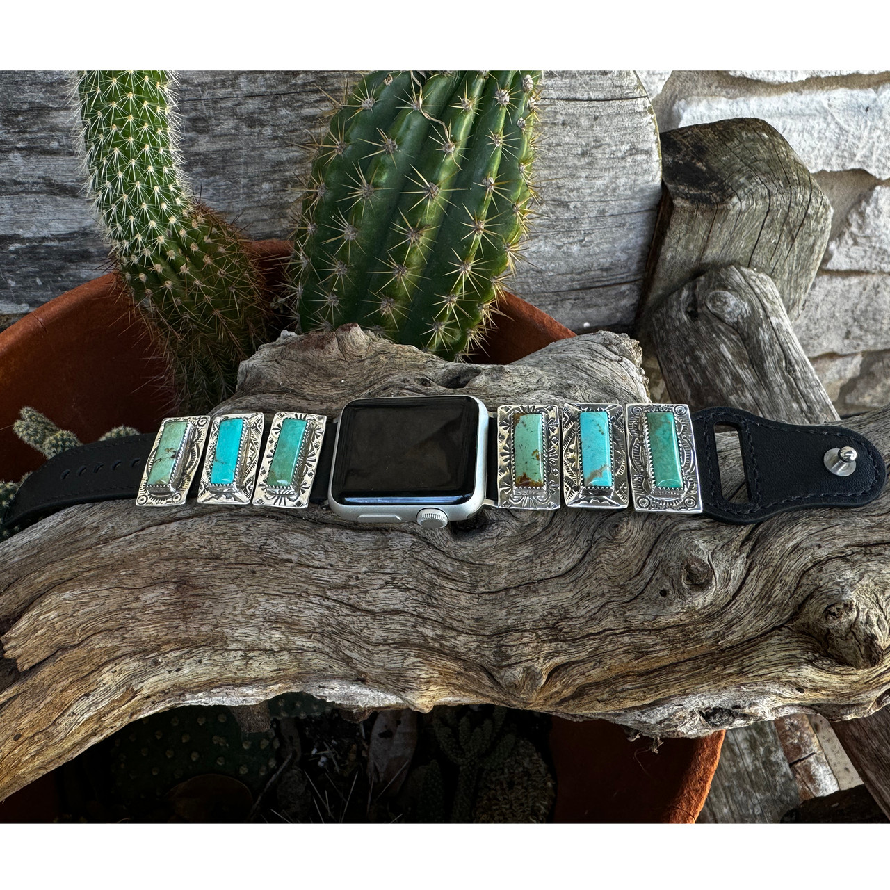 Smart Watch Turquoise Band display picture 2