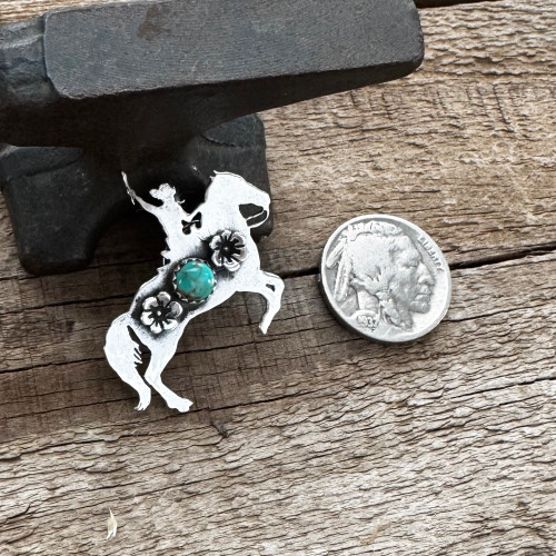 Art of the Cowgirl Hat Pin Art of the Cowgirl Hat Pin