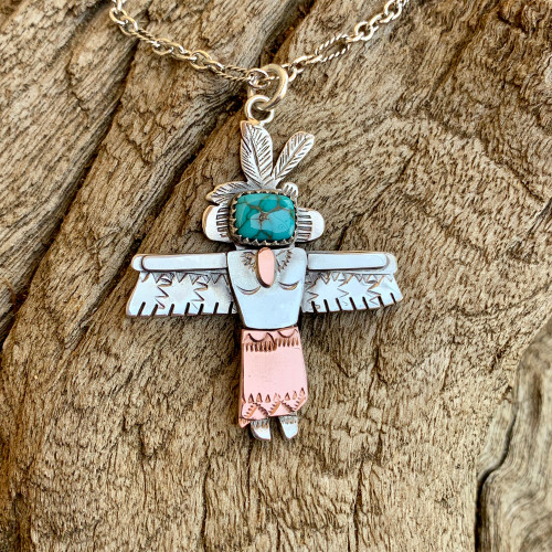 Kachinaa Turquoise Necklace