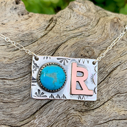 Rectangle Ranch Brand Turquoise Necklace 8