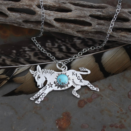 Kick Ass Donkey Necklace