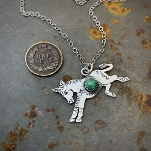 Kick Ass Donkey Necklace