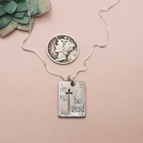 Faith > Fear Necklace Faith > Fear Necklace