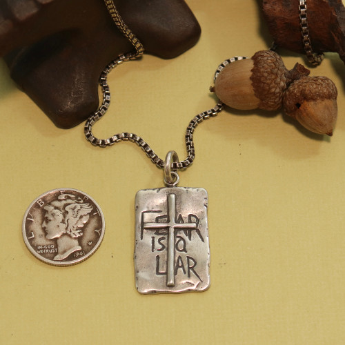 Fear is a Liar Necklace Fear is a Liar Necklace