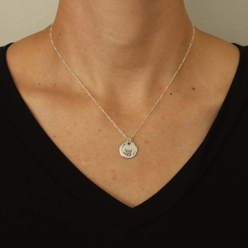 I Love You Necklace I Love You Necklace