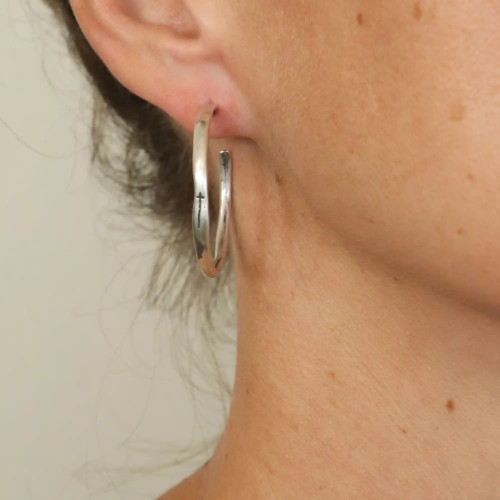 Faith Hoop Earrings Faith Hoop Earrings
