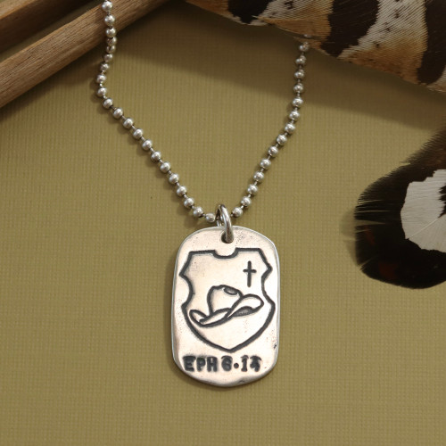 Cowboy Armor Necklace