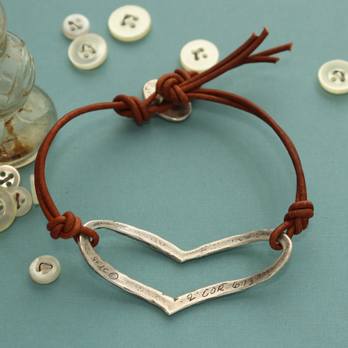 Open Wide My Heart Bracelet