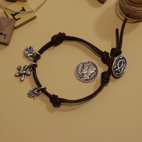 Leather Knot Bracelet Leather Knot Bracelet
