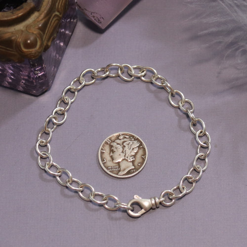 Medium Cable with Swivel Lobster Clasp Bracelet Medium Cable with Swivel Lobster Clasp Bracelet