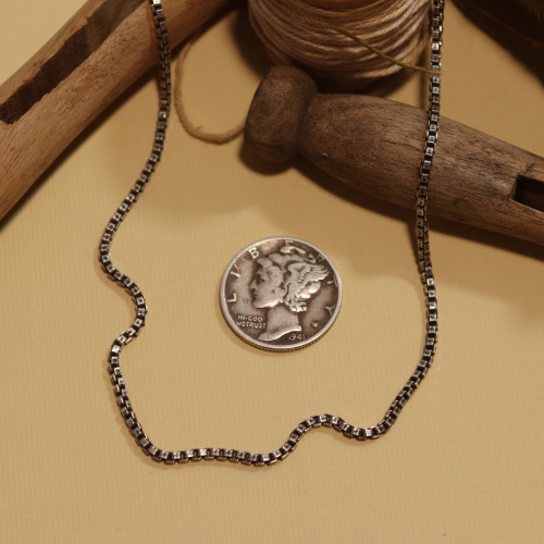 Square Box Chain - 1.5mm Square Box Chain - 1.5mm