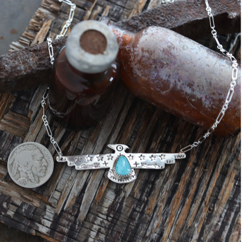 Arapaho Thunderbird Necklace