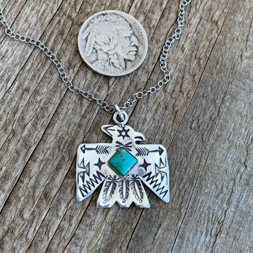 Chippewa Thunderbird Necklace