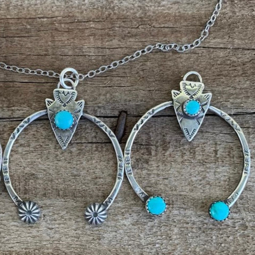 Choctaw Arrowhead Naja Necklace Choctaw Arrowhead Naja Necklace