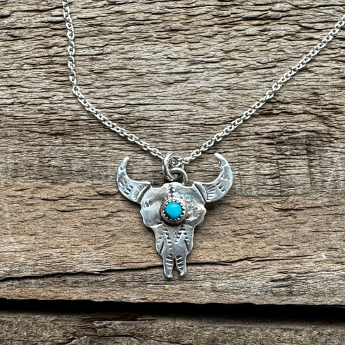 Mandan Small Buffalo Necklace Mandan Small Buffalo Necklace