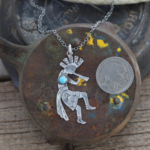 Hopi Kokopelli Necklace Hopi Kokopelli Necklace