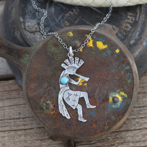 Hopi Kokopelli Necklace Hopi Kokopelli Necklace