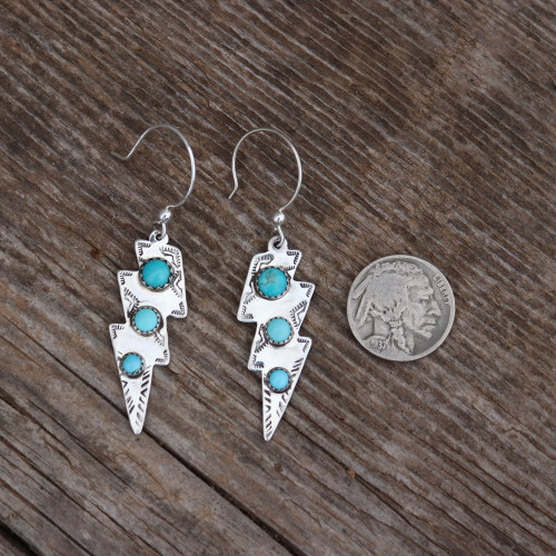 La Paz Lightening Bolt Earrings La Paz Lightening Bolt Earrings
