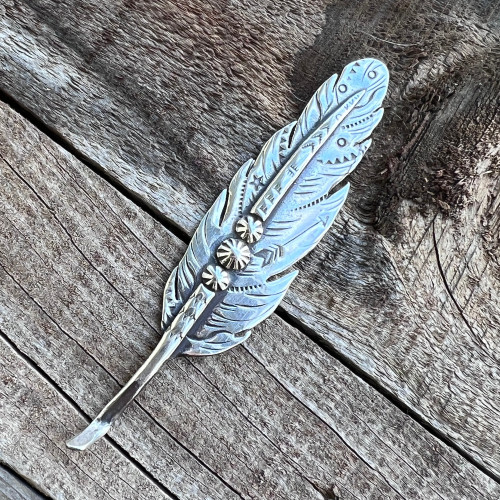 Lakota Feather Cowboy Hat Pick Lakota Feather Cowboy Hat Pick