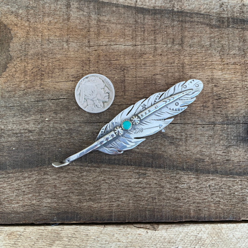 Lakota Feather Cowboy Hat Pick Lakota Feather Cowboy Hat Pick