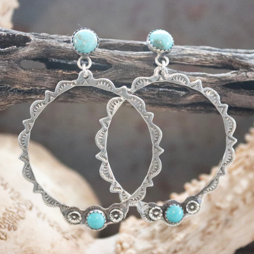 Palo Pinto Hoop Earrings