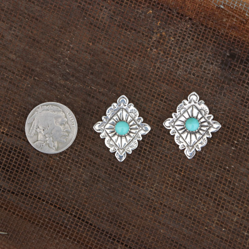 Pecos Scalloped Earrings - Stud and Dangle Pecos Scalloped Earrings - Stud and Dangle