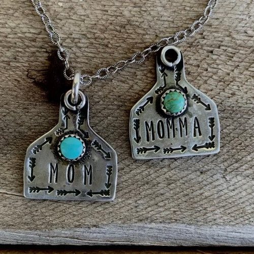 Ear Tag Personalized Necklace Ear Tag Personalized Necklace