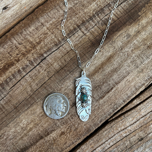 Ponca Feather Necklace Ponca Feather Necklace