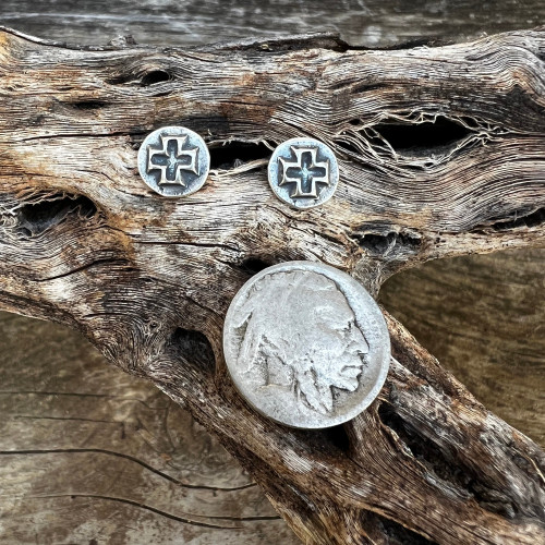 Santa Fe Cross Studs