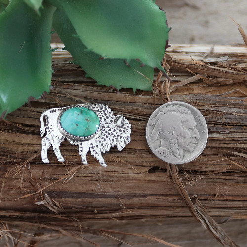 Tatonka Buffalo Hat Pin Tatonka Buffalo Hat Pin