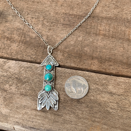 Toluca Double Arrow Necklace Toluca Double Arrow Necklace