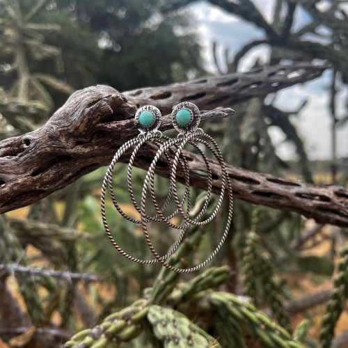 Cayuga Triple Hoop Earrings