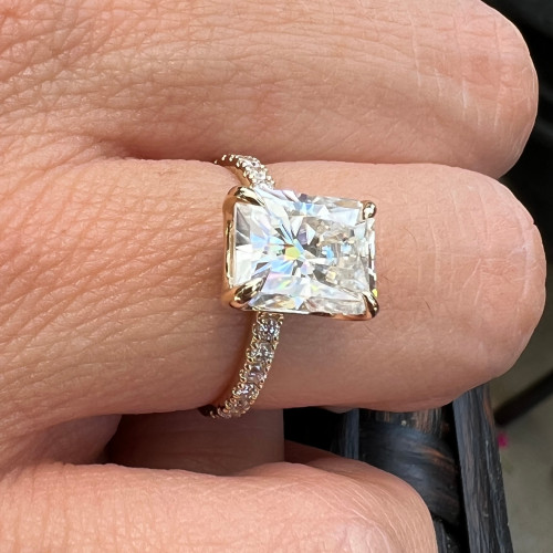 Diamond Solitaire Wedding Ring