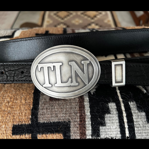 Initial Belt Buckle 2