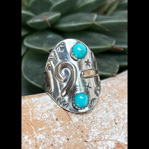 Ranch Brand Turquoise Ring Ranch Brand Turquoise Ring