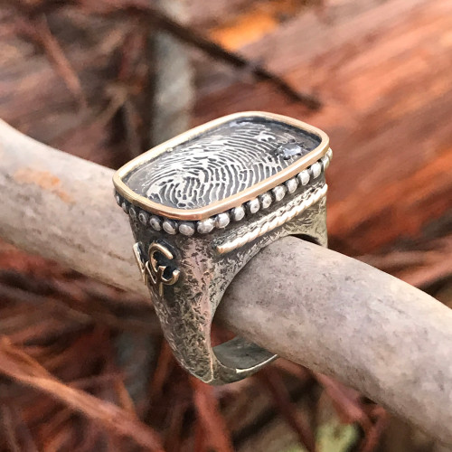 Fingerprint Ring Fingerprint Ring