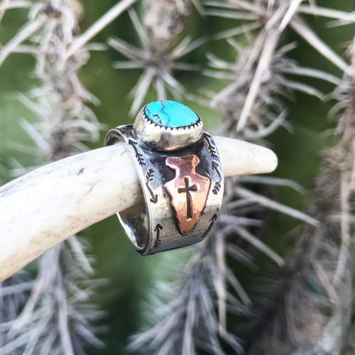 Ranch Brand Turquoise Ring 8