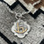 Wheat Engraved Ranch Brand Necklace