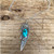 Lightning Bolt Turquoise Necklace