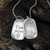 I Love You More Fingerprint Commemorative Necklace