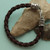 Braided XL Bracelet with Sterling Silver Enders & Hook